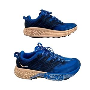 Hoka Speedgoat 4 Women's 10.5 Shoes Indigo Bunting/Bleached Apricot Worn once